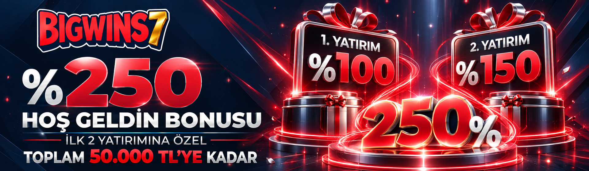 %250 CASINO HOŞGELDİN BONUSU